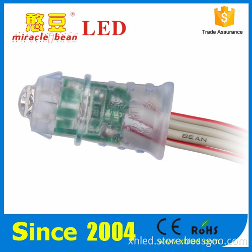 F5 DC12v 9mm Yellow Color IP67 Waterproof Led Pixel Light